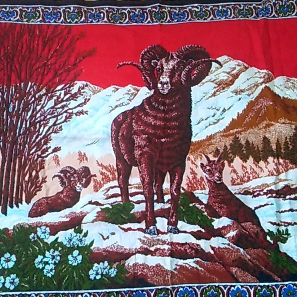 🫎  ELK Throw Blanket Wall Hanging  Tapestry VNPLC